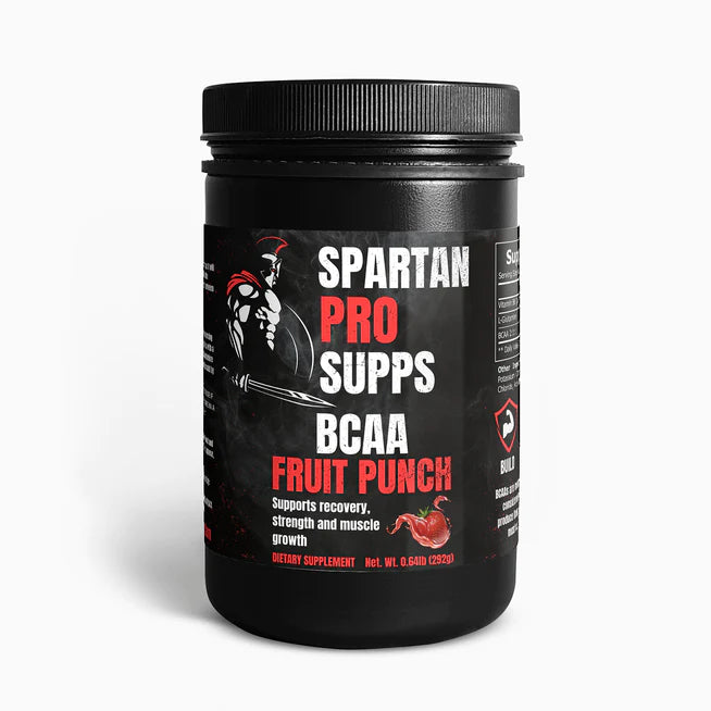 Polvo de rendimiento BCAA (45 porciones, sabor Fruit Punch)