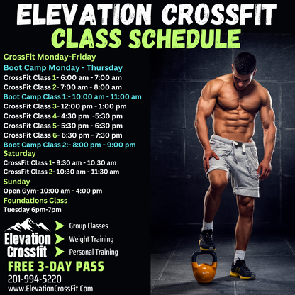 6 MONTH GROUP CLASSES & OPEN GYM ACCESS