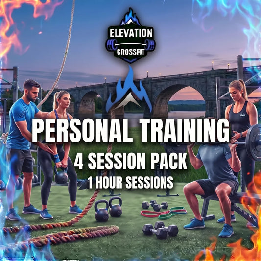 PAQUETE DE 4 SESIONES DE ENTRENAMIENTO PERSONAL 